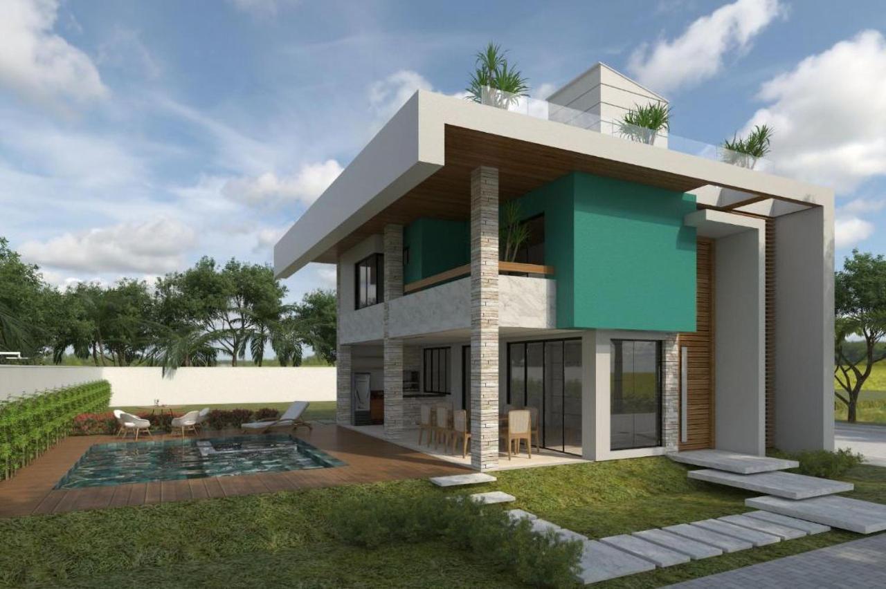 فيلا Espetacular Casa De Charme Em Sao Miguel Do Gostoso - Salou المظهر الخارجي الصورة